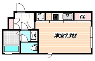 フォルス17の物件間取画像